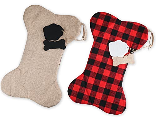 Plaid Pet Stocking Pack of 2 U215