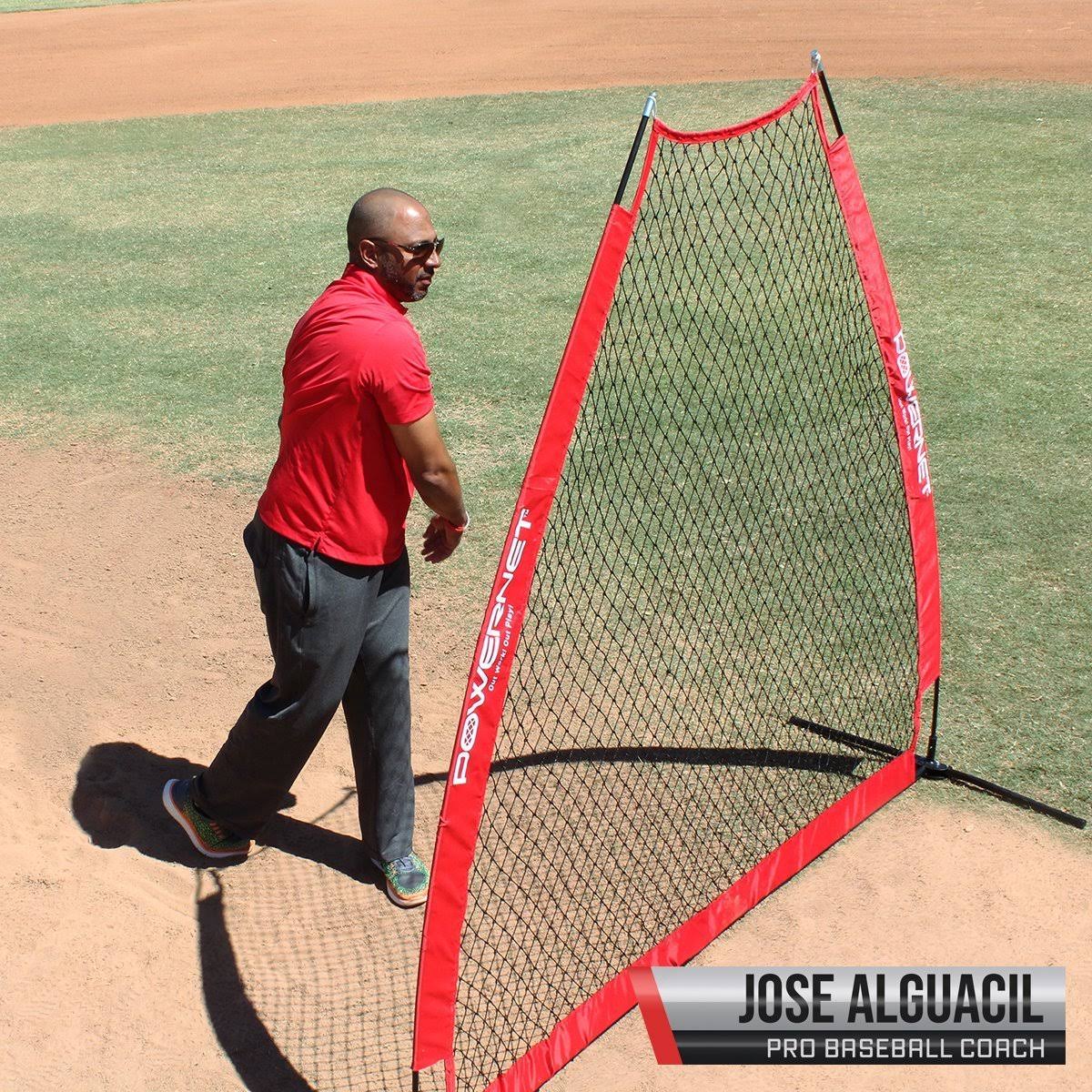 Portable Baseball Pitching Screen 7 x 7 N61544