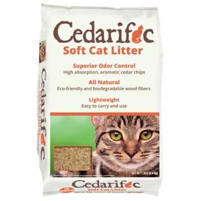 Natural Cedar Chips Cat Litter K16143