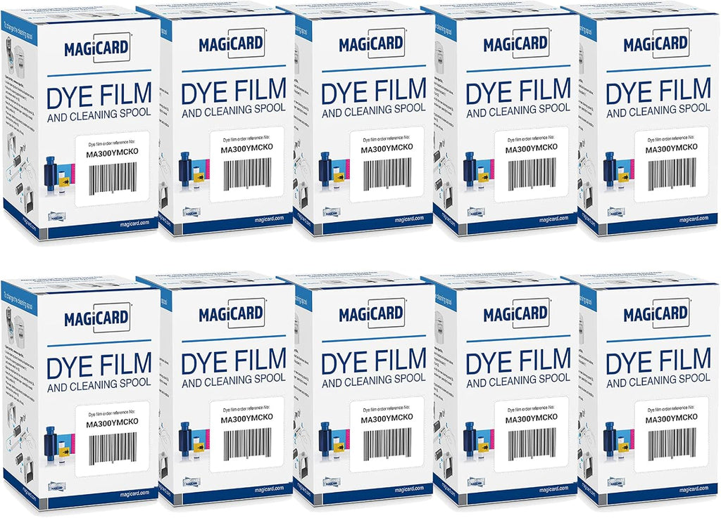 Color Ribbon - YMCKO - 300 Prints E204