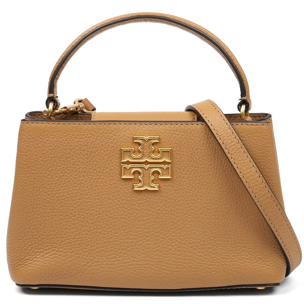 Pebbled Leather Micro Satchel Crossbody Bag C3741
