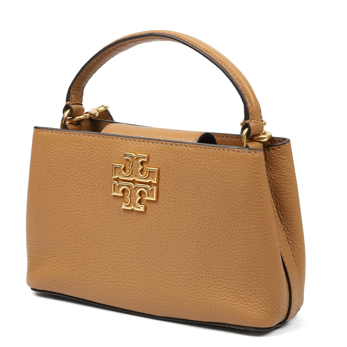 Pebbled Leather Micro Satchel Crossbody Bag C3741