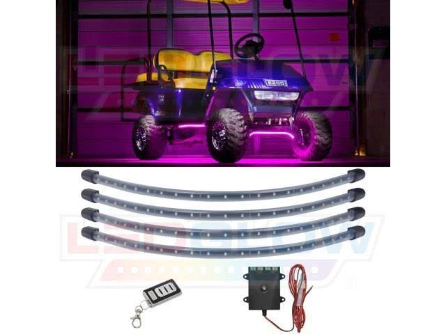 Pink LED Golf Cart Underbody Light Kit Z6643
