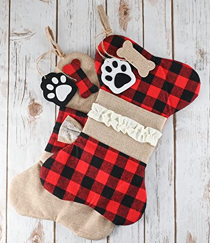 Plaid Pet Stocking Pack of 2 U215