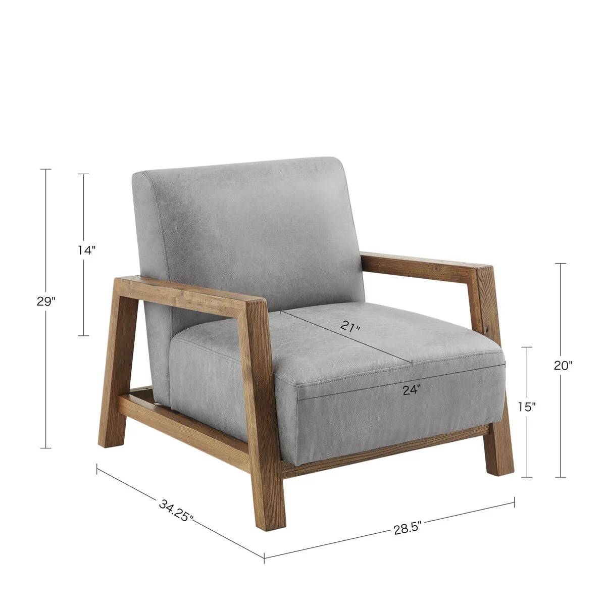 Low Profile Accent Chair J5759