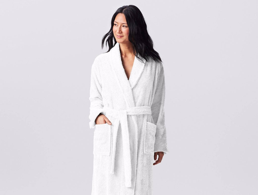 Alpine White Organic Robe W1394