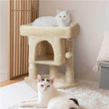 23.5-in Plush Cat Tree & Condo F901