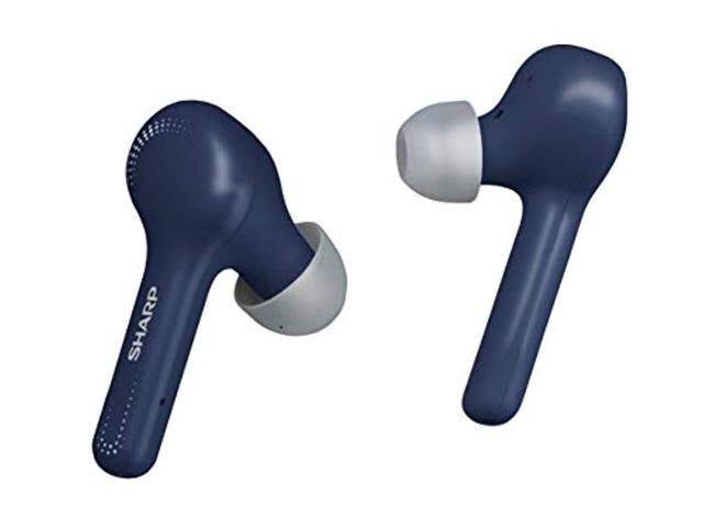 Midnight Blue True Wireless Earbuds with Charging Case V585
