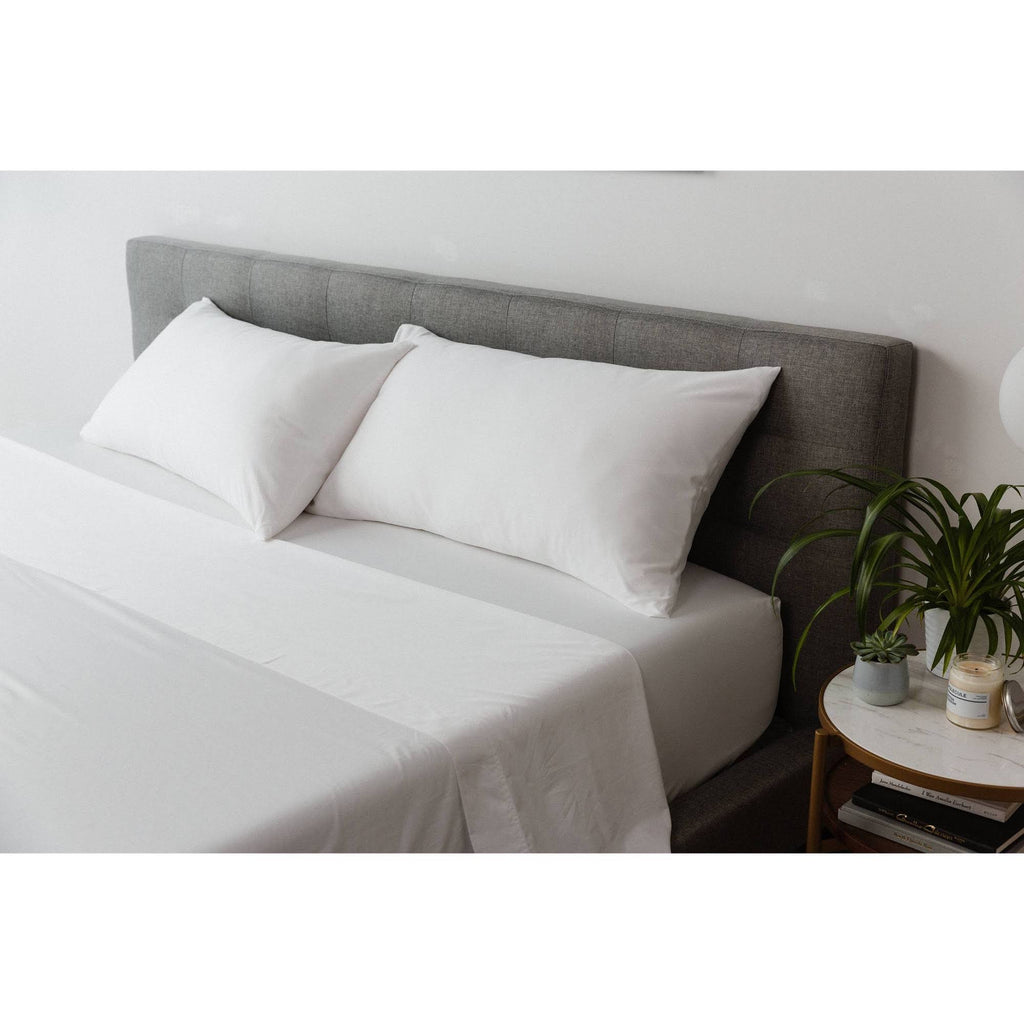 California King 6pc 300 Thread Count Percale Sheet Set White M505230