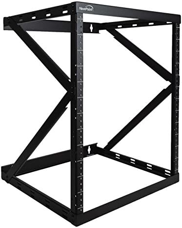 12U 2 Post Wall Mount 18 Inch Deep Network Server Rack Q905732