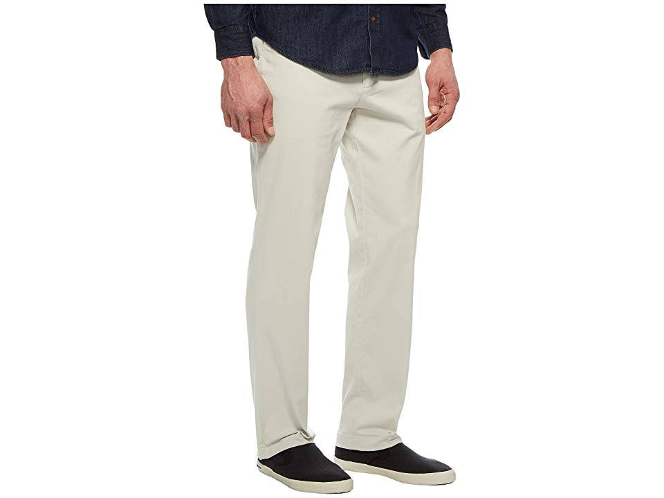 Classic Fit Flat Front Stretch Solid Chino Deck Pant V6244