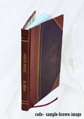 l'Allegro & il Penseroso Leather Bound H459