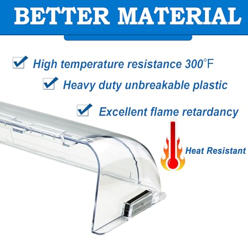 2 Pack Clear Adjustable Magnetic Vent Deflector G103164