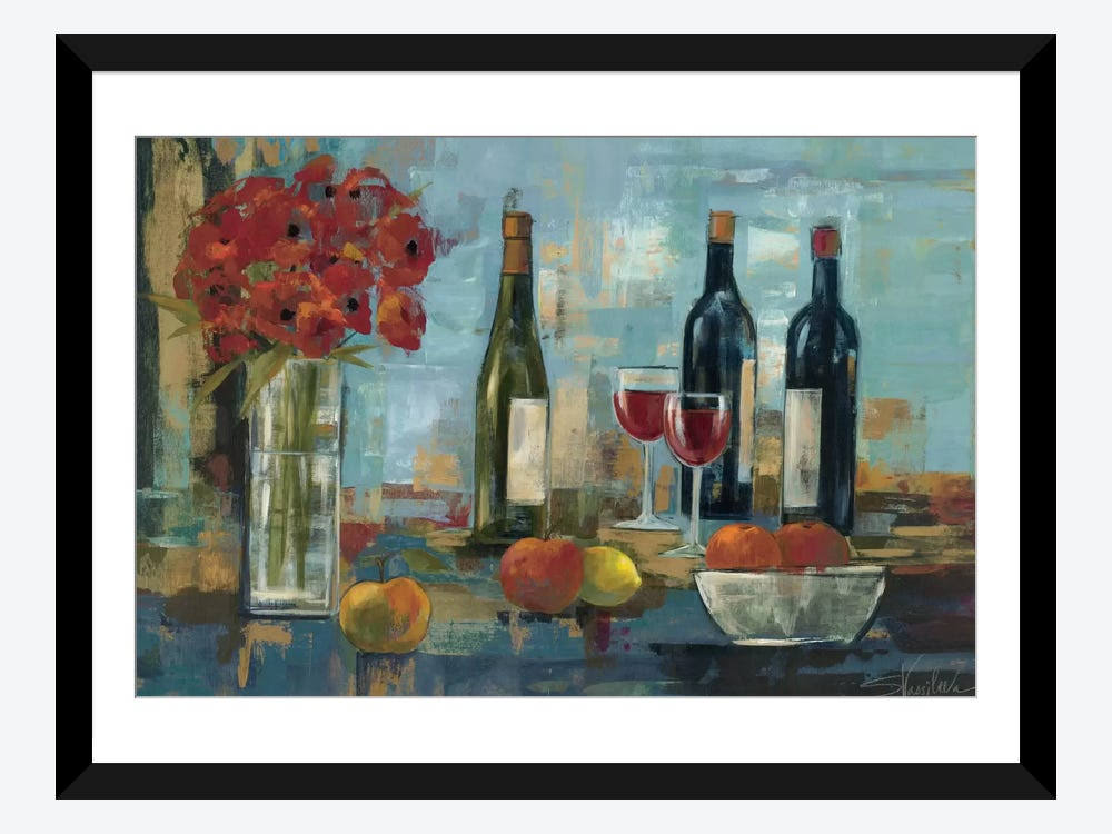 Framed Poster Prints - Fruit and Wine G84177