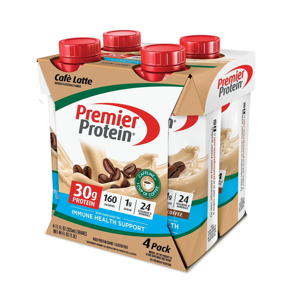 Café Latte Protein Shake 30g 11 fl oz 4 Ct I98722