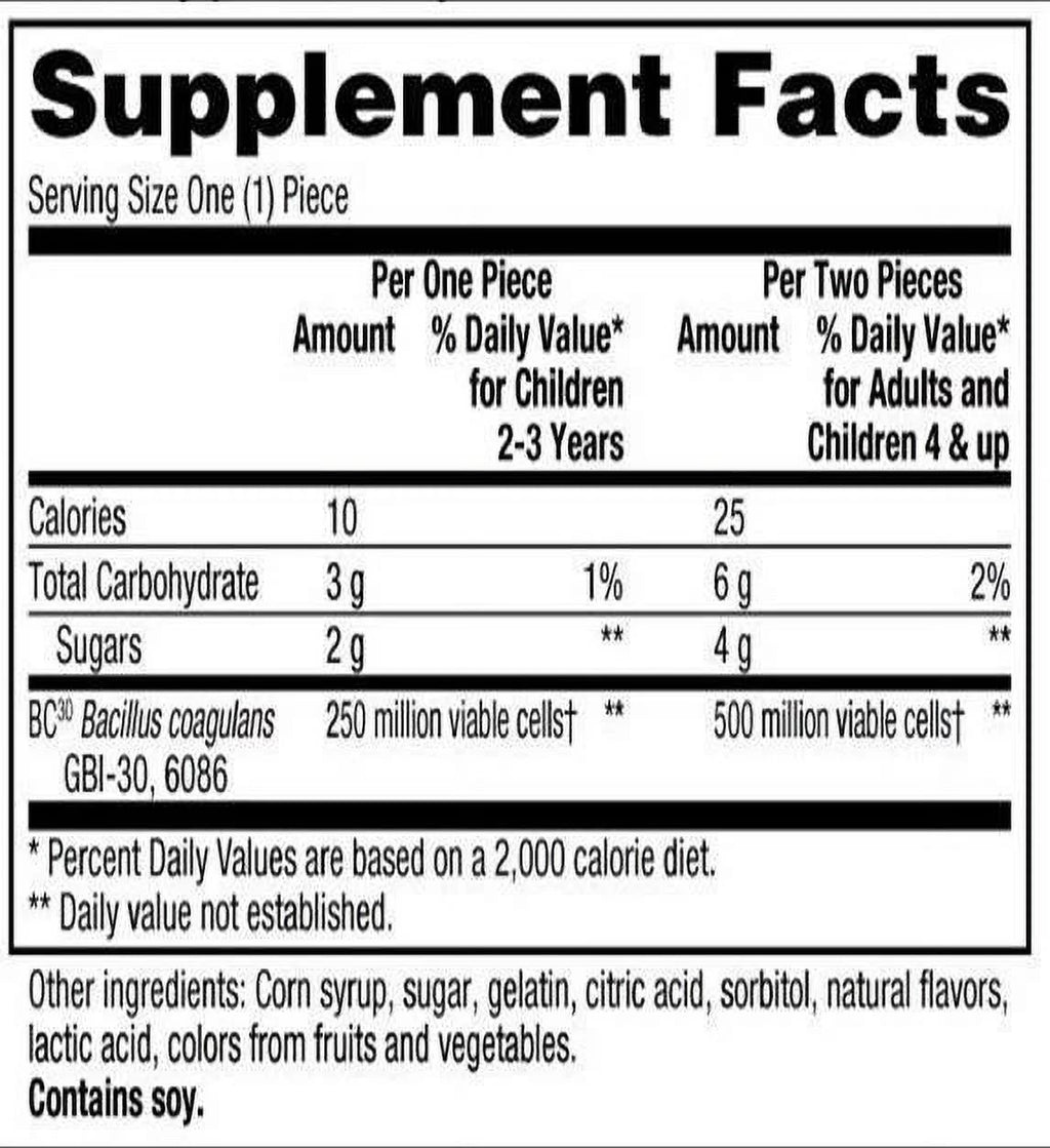 120 Gummies Probiotic V689699
