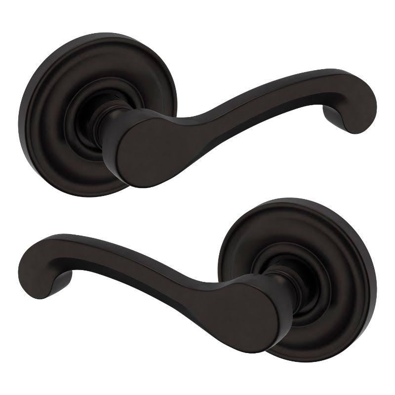 Oil Rubbed Bronze Door Lever Passage Set P78364