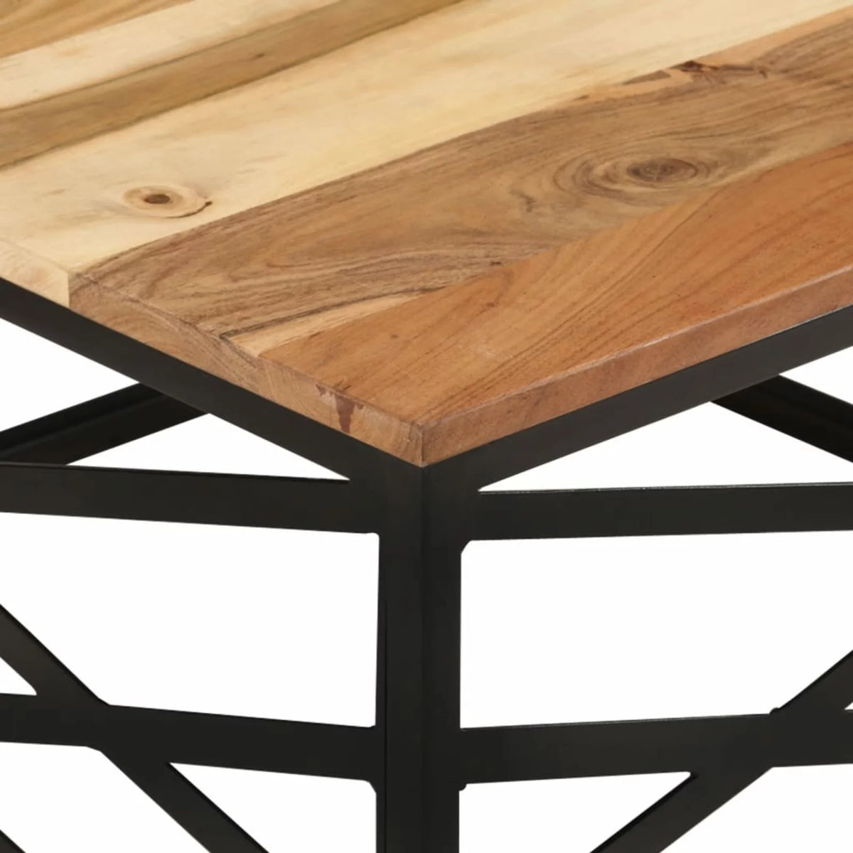 Solid Acacia Wood Coffee Table W889