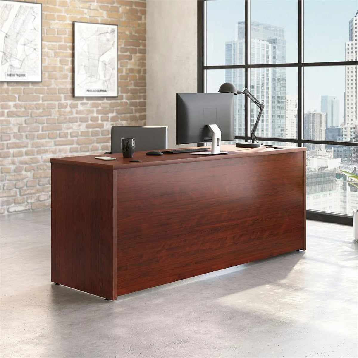 72" x 24" Engineered Wood Desk Shell W23832