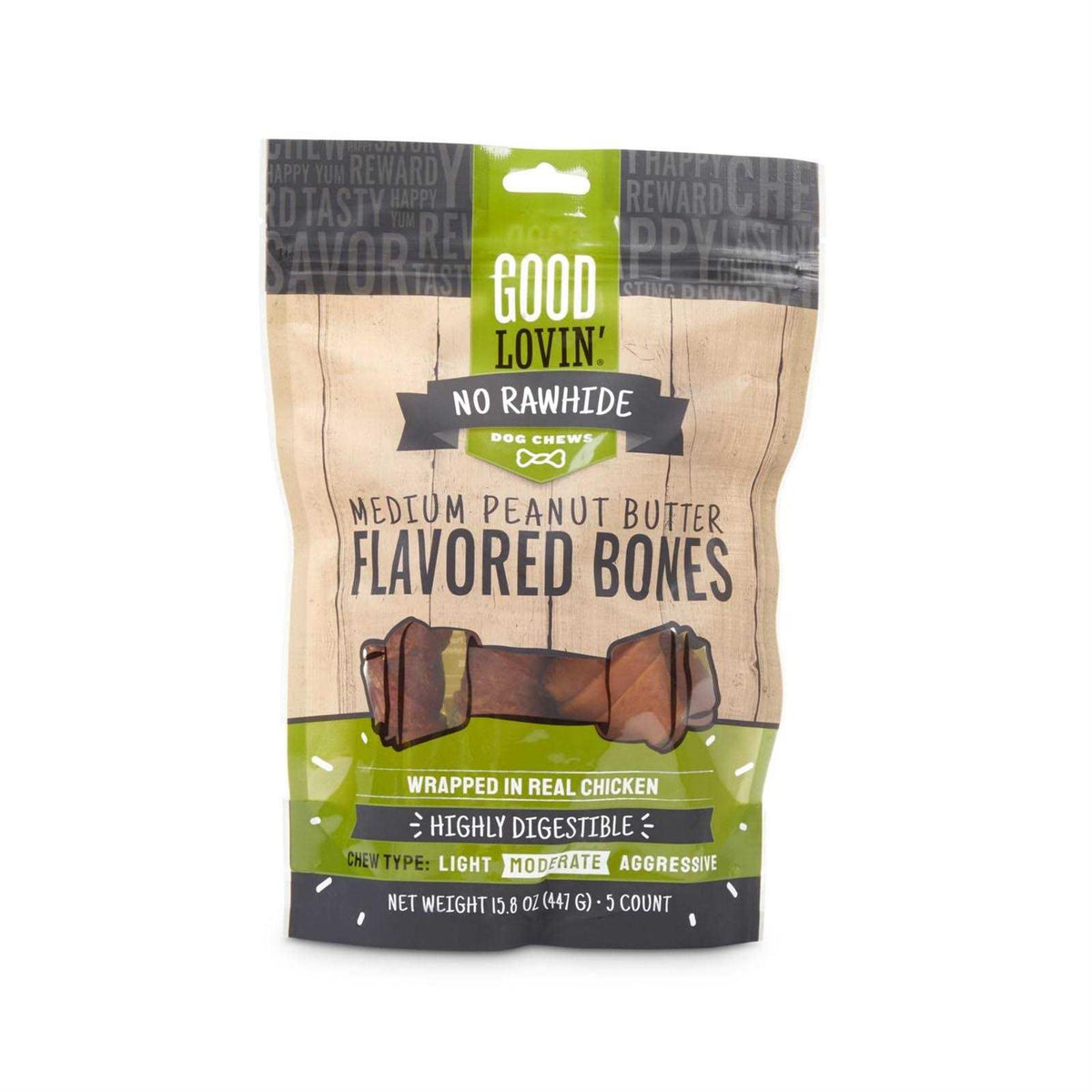 Peanut Butter Flavored Dog Bones D603