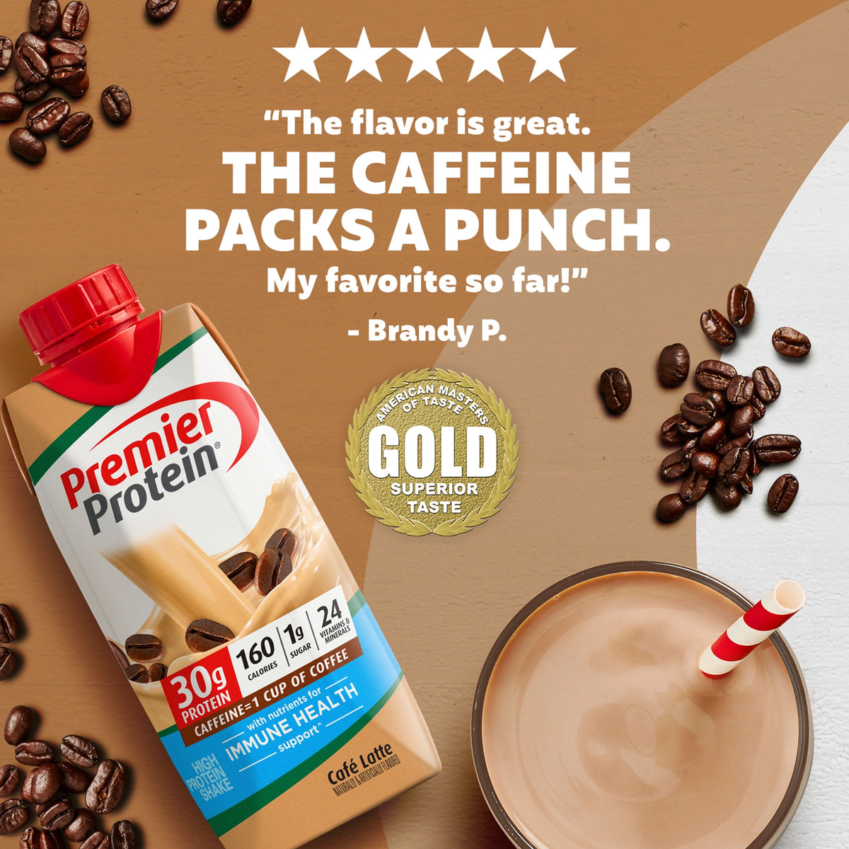 Café Latte Protein Shake 30g 11 fl oz 4 Ct I98722