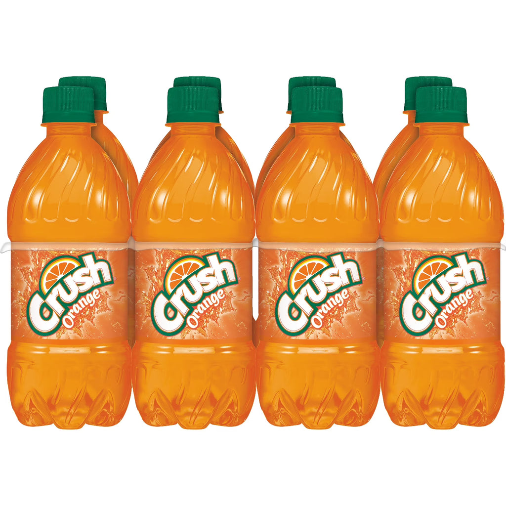 Crush Orange Soda, 12 fl oz, 8 pack P4299