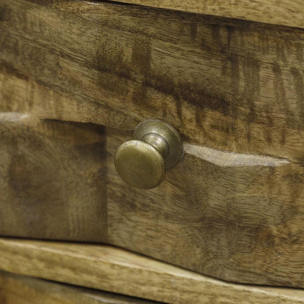 Three-Drawer Mango Wood Chest K3808