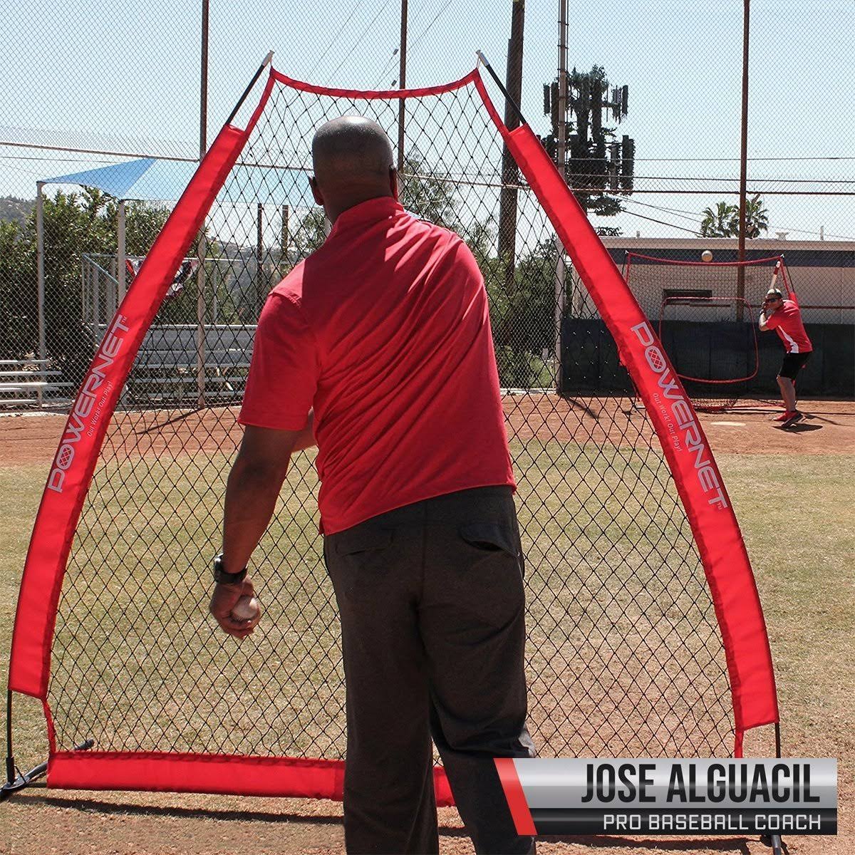 Portable Baseball Pitching Screen 7 x 7 N61544