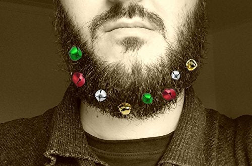 12 Pack Mini Christmas Beard Ornaments G822