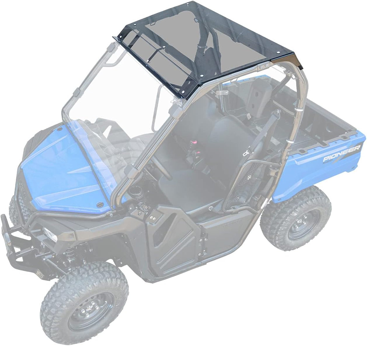Dark Tinted 1/4 Polycarbonate Roof R56163