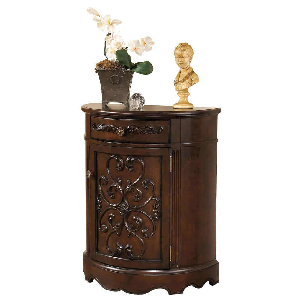 Dark Brown Accent Cabinet C69177