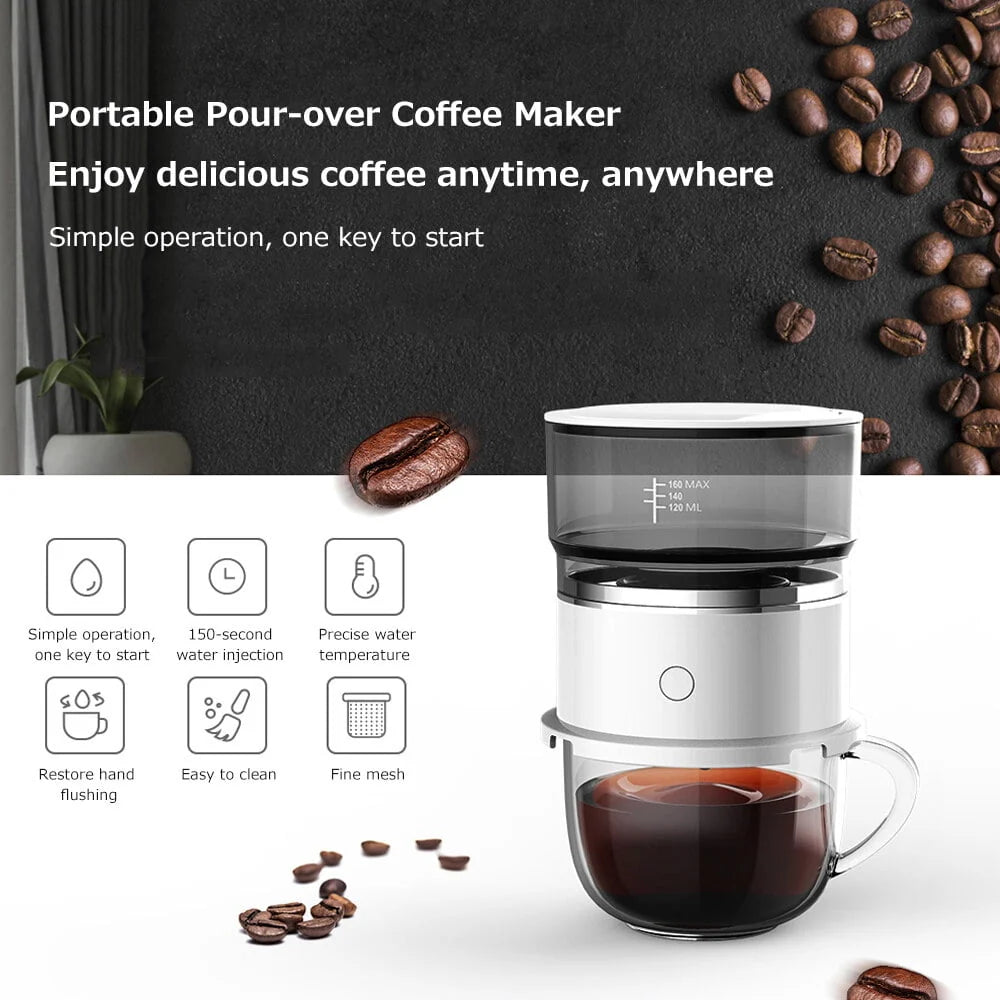 Portable Mini Electric Espresso Coffee Maker R47256