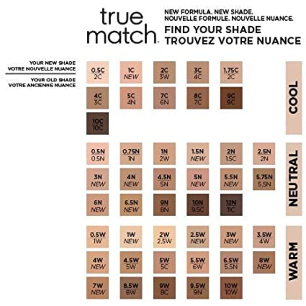 True Match Foundation 30Ml - 4.N Beige A163