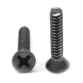Black Oxide #10-32 x 2 Fine Thread Machine Screw A39555