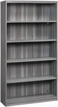 5 Shelf Gray Steel Bookcase M80677