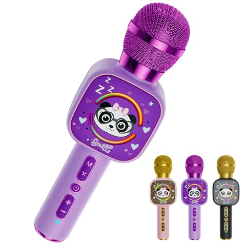 Bluetooth Karaoke Microphone Toy with LED Lights I280