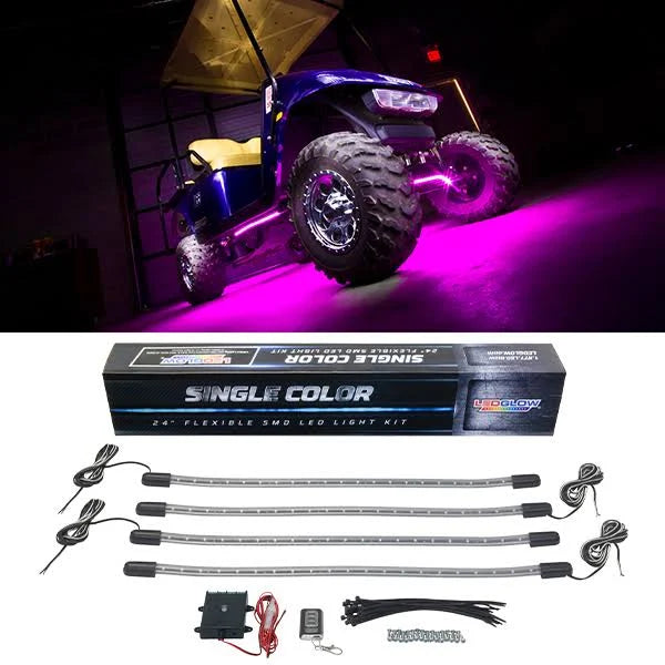 Pink LED Golf Cart Underbody Light Kit Z6643