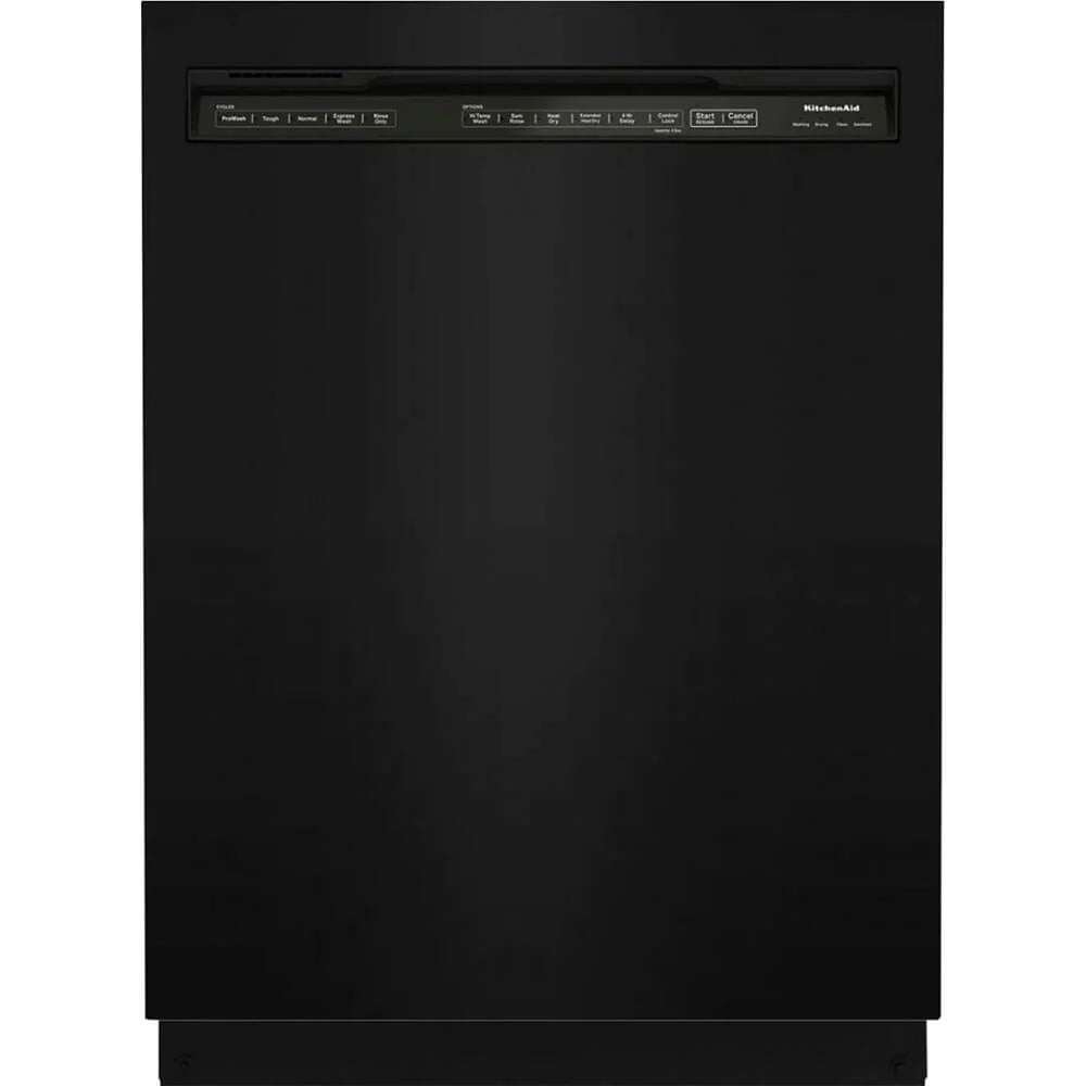 Black Dishwasher with Third Level Utensil Rack E515