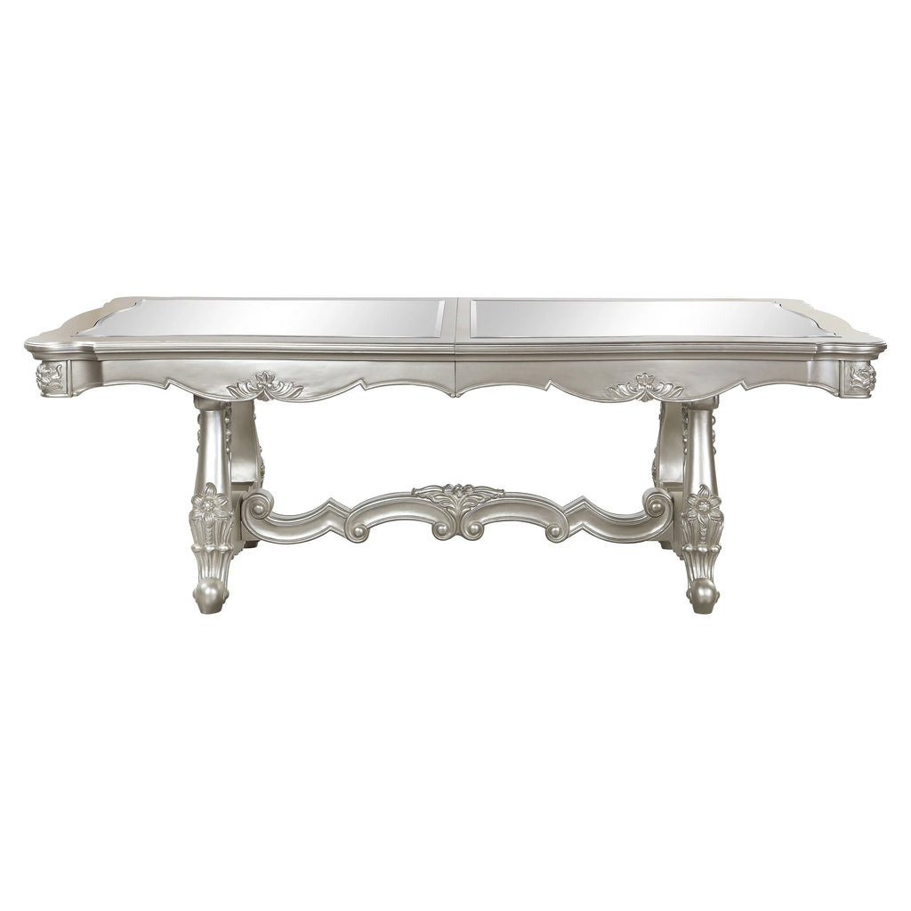 Double Pedestal Base Dining Table V877