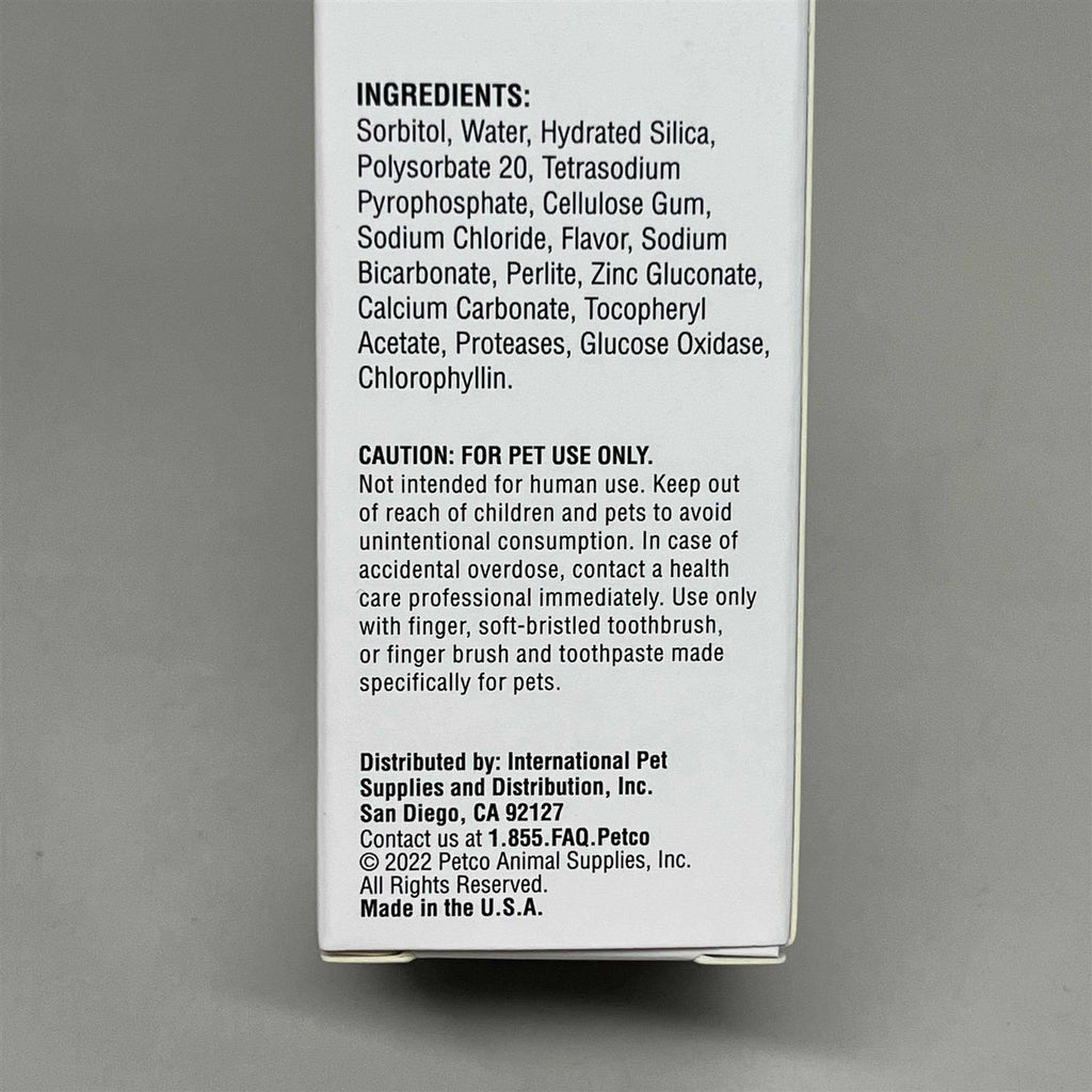 Tartar Control Toothpaste for Dogs J390
