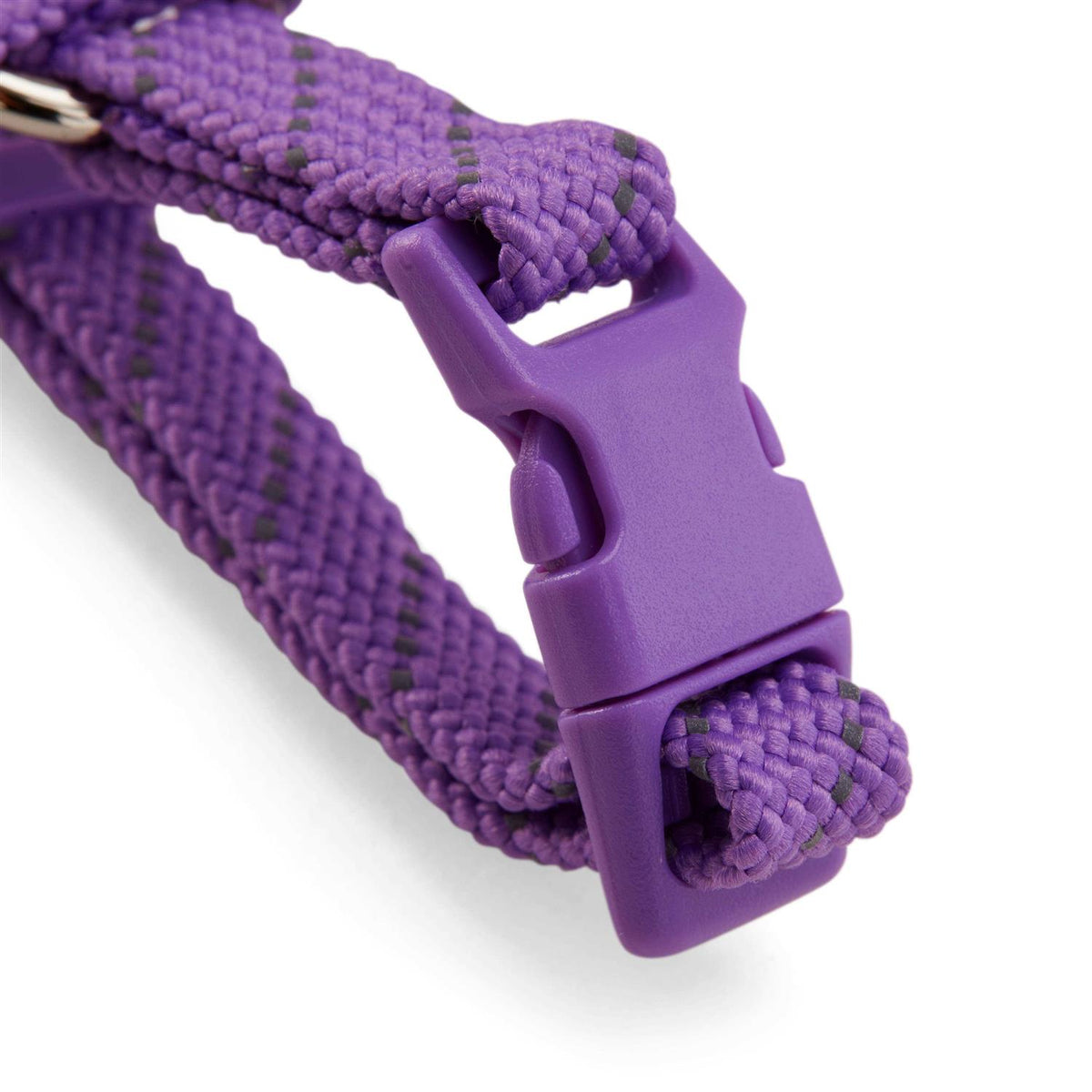 Reflective Purple Cat Harness Kit Set X95214