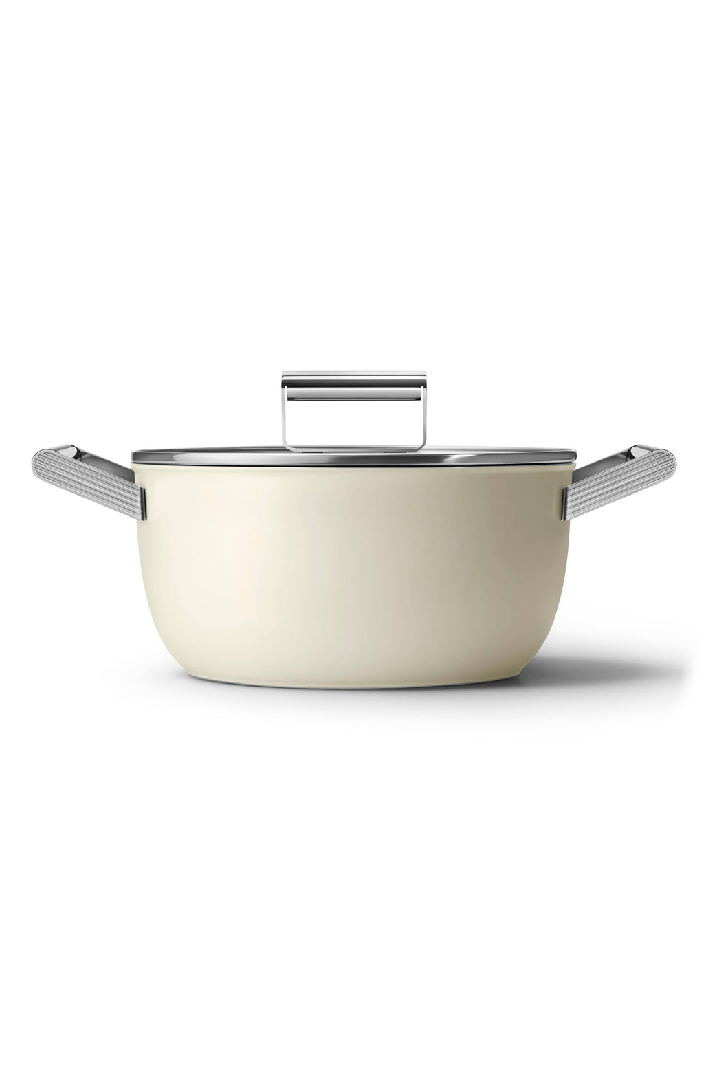 Cream Casserole Dish with Lid M9239