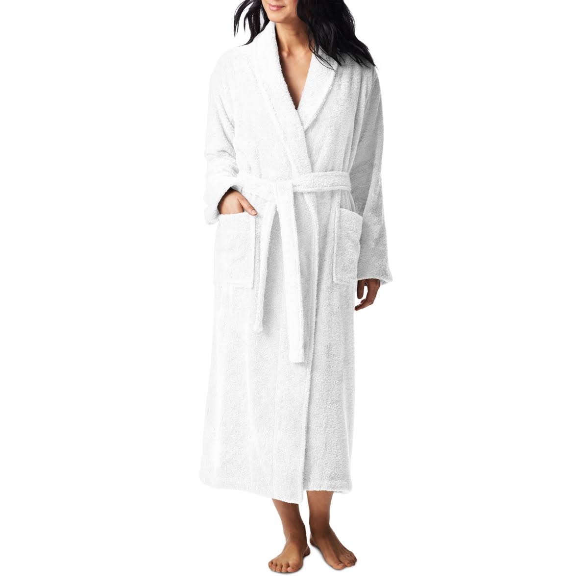 Alpine White Organic Robe W1394