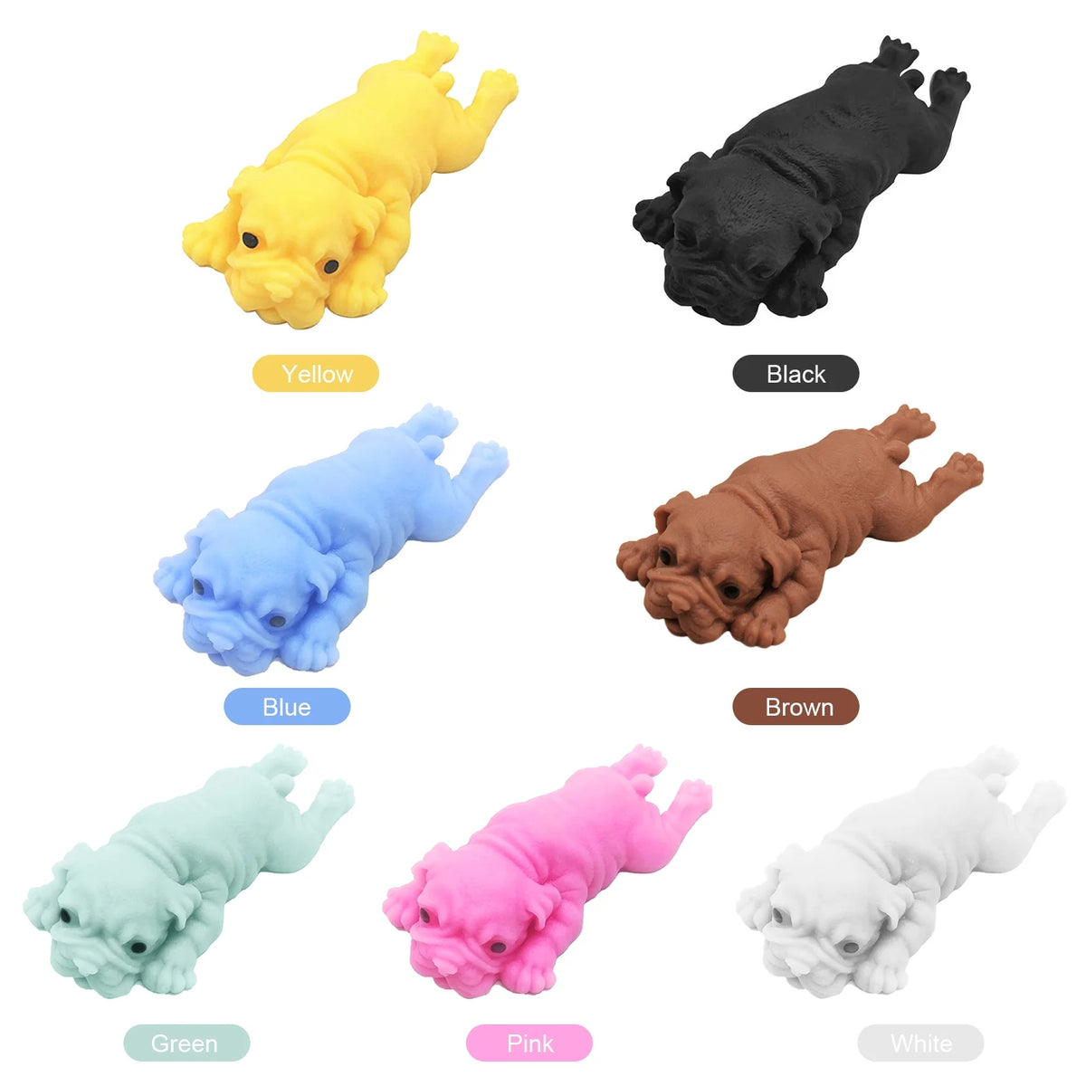 Squishy Stress Balls Toy Cute Dog Design Slow Rebound Z29078