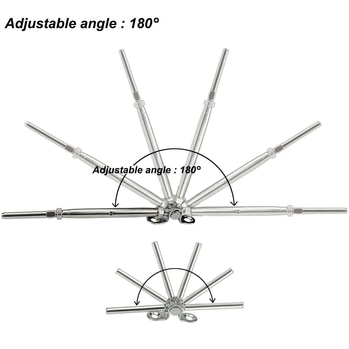 20 Pairs Stainless Steel Cable Railing Kit K159