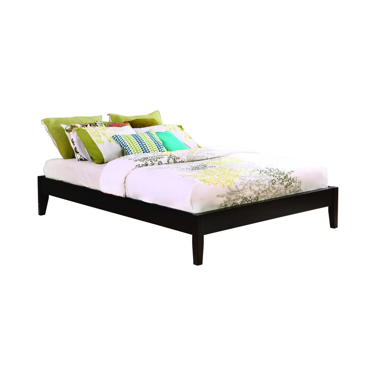 Eastern King Universal Platform Bed Cappuccino J505484