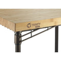 Bamboo Kitchen Cart in Bronze Anthracite - Brown - Wood J956229