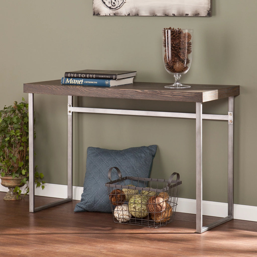 Burnt Oak Console Table L332