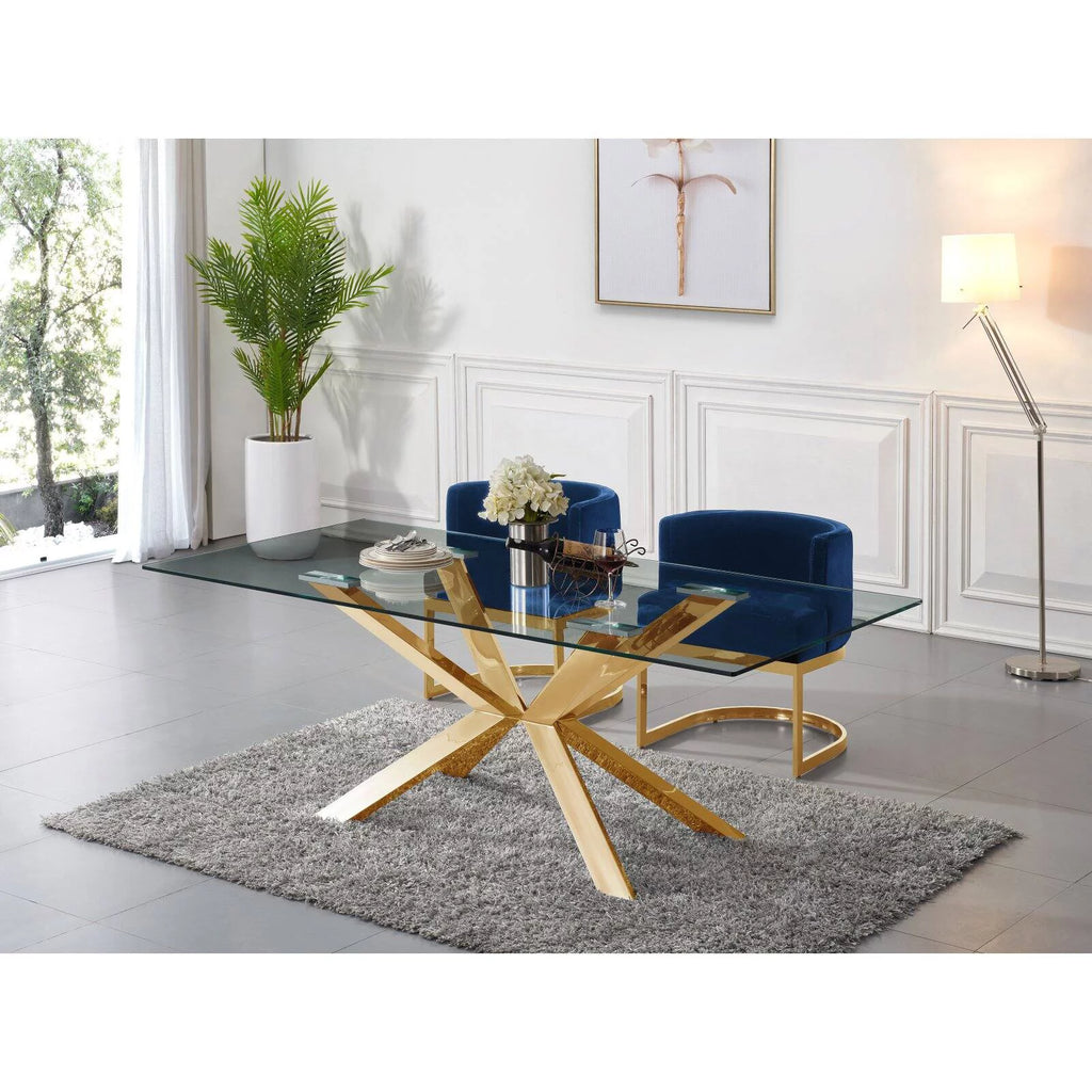 Gold Dining Table E270571